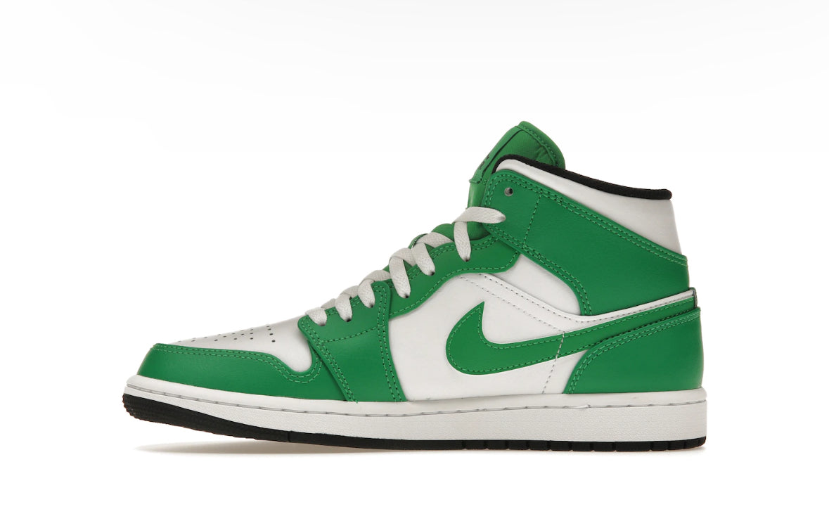 Jordan 1 Mid Lucky Green