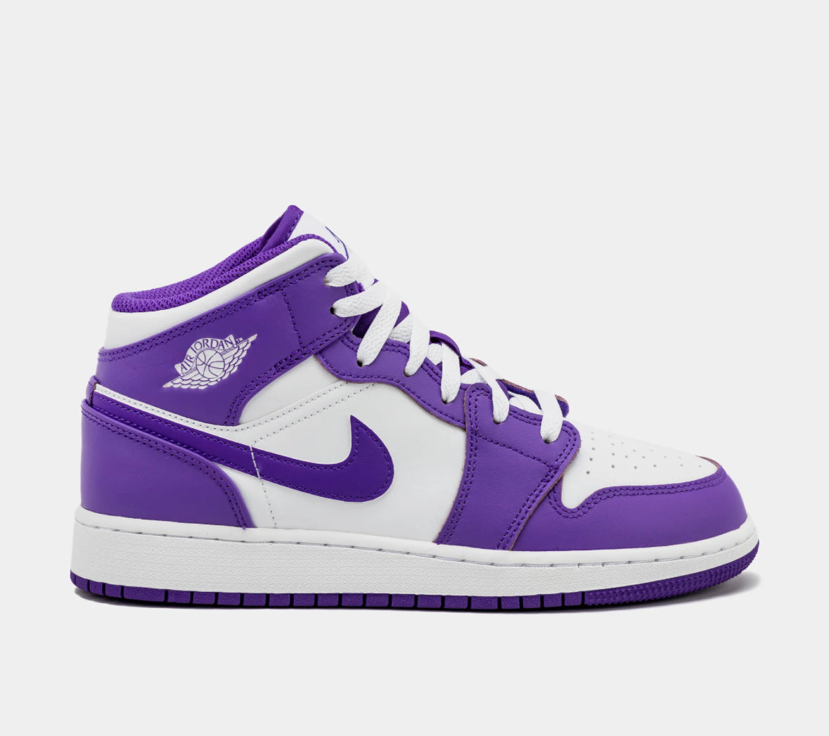 Jordan 1 Mid Purple Venom GS