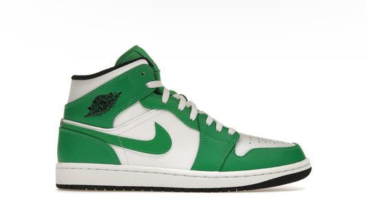 Jordan 1 Mid Lucky Green